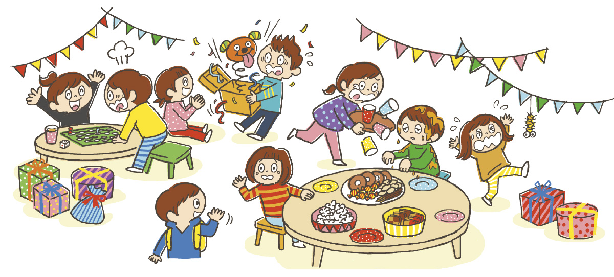 できるよ！のお話イラスト