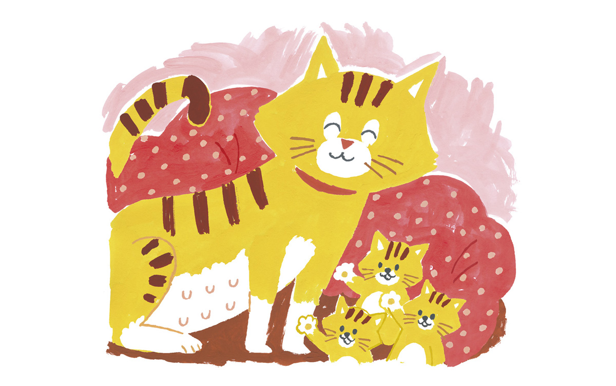 げんき 子育てQ＆A連載イラスト
