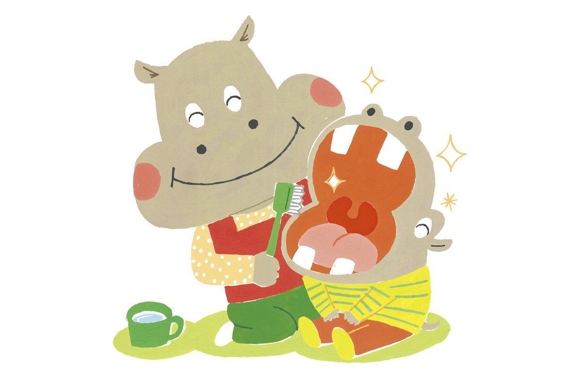 げんき 子育てQ＆A連載イラスト