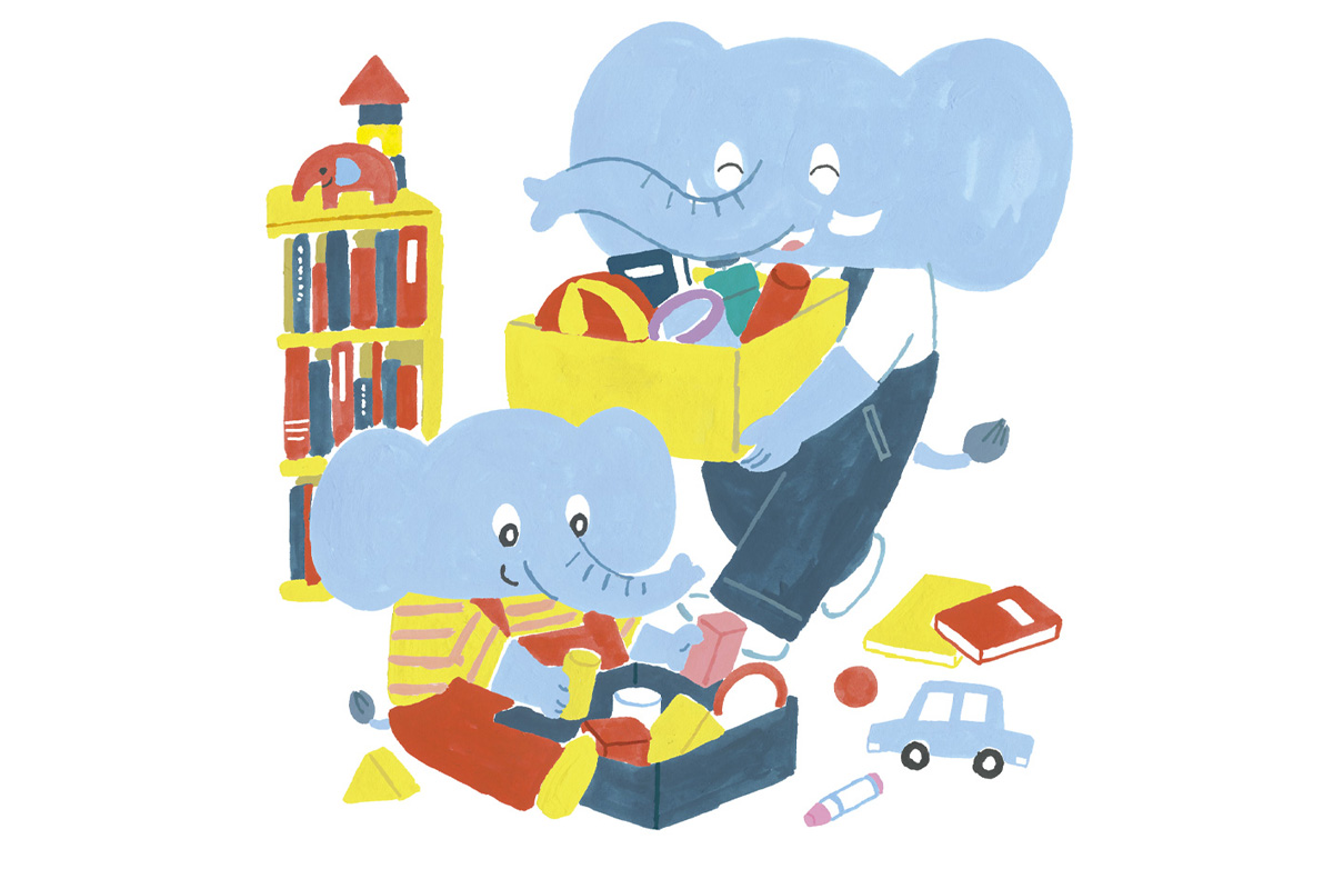 げんき 子育てQ＆A連載イラスト